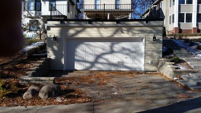 Garage with a Green Roof Photo