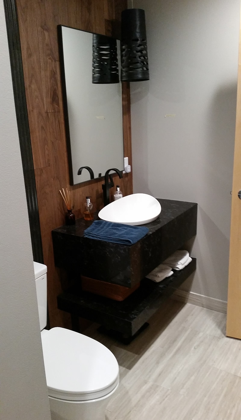 Minneapolis Powder Room/ Bathroom Remodel Bathroom Remodel Minneapolis, MN